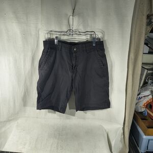 Weatherproof Men's Size 34" Black Men's Flat Front Shorts
